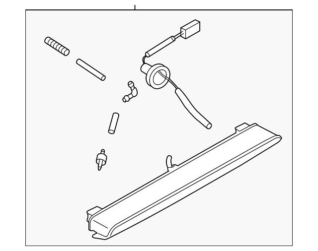 84701AG01C Деталь HIGH MOUNT LAMP