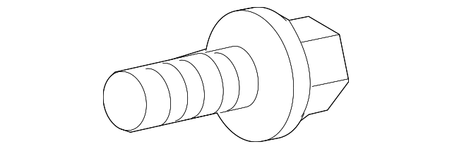 93560-A4016 MOLDING LOWER BOLT