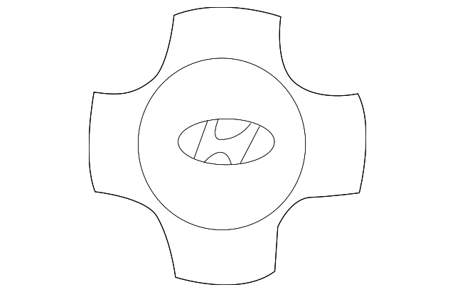 52960-1R500 Деталь CENTER CAP