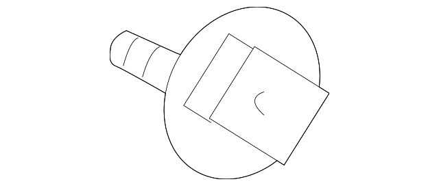 MR957965 Деталь GLASS ASSY RETAINER CLIP, LEFT