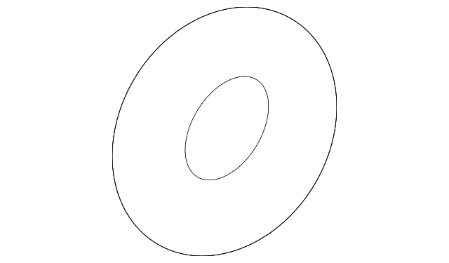MR957968 Деталь GLASS ASSY GASKET, LEFT