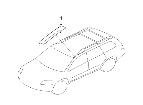 Endeavor EXTERIOR TRIM - ROOF