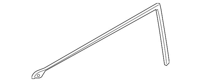 83160-A9000 Деталь UPPER W'STRIP, RIGHT