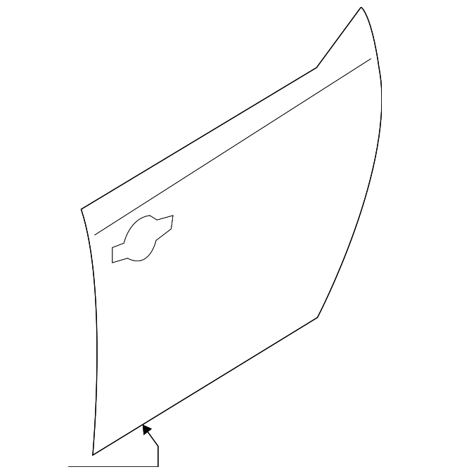 77111-A9000 Деталь OUTER PANEL, LEFT