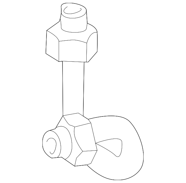 GA2A-43-810 BRAKE HOSE, RIGHT