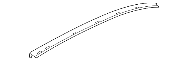 92257823 Деталь UPPER MOLDING, RIGHT