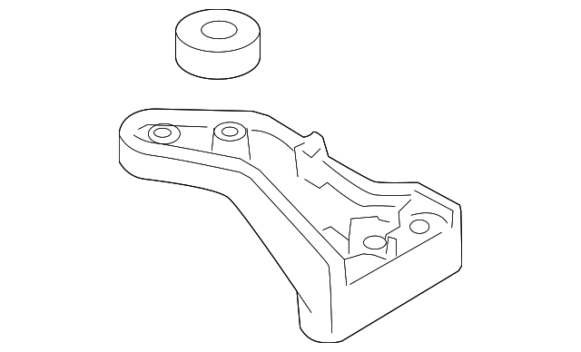 21820-3F850 Деталь SUPPORT BRACKET, RIGHT