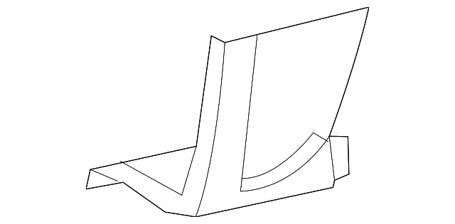 19120817 LOWER MOLDING, RIGHT
