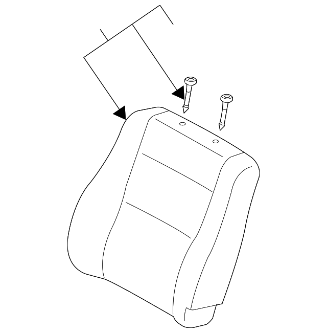 88300-3E000FC4 Деталь SEAT BACK ASSY, LEFT