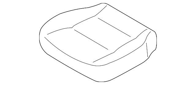 88100-3E001CY4 Деталь SEAT CUSHION, LEFT
