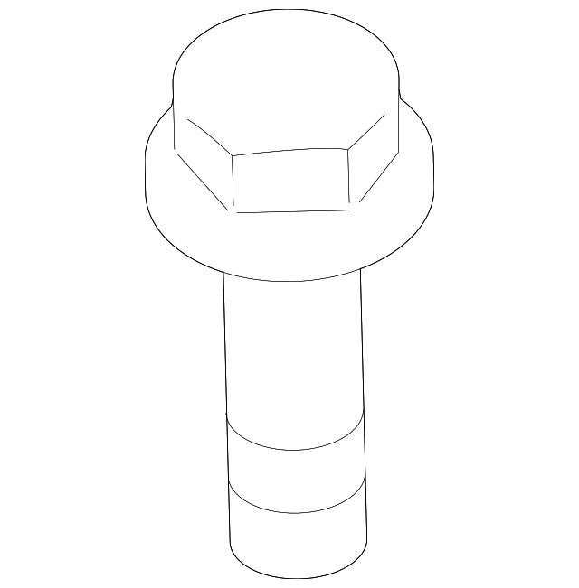 6511167AA BUMPER COVER SCREW