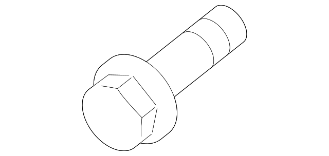 6505529AA AIR DEFLECTOR SCREW