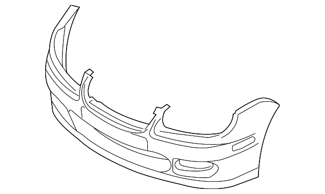 5080883AA BUMPER COVER