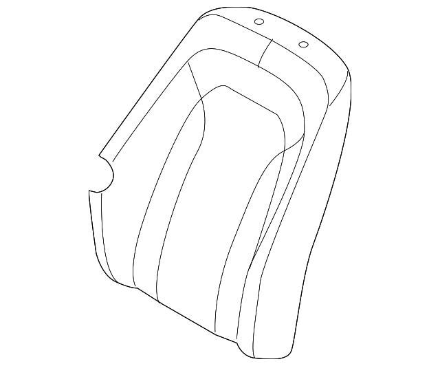 88480-4C070AN7 SEAT BACK COVER