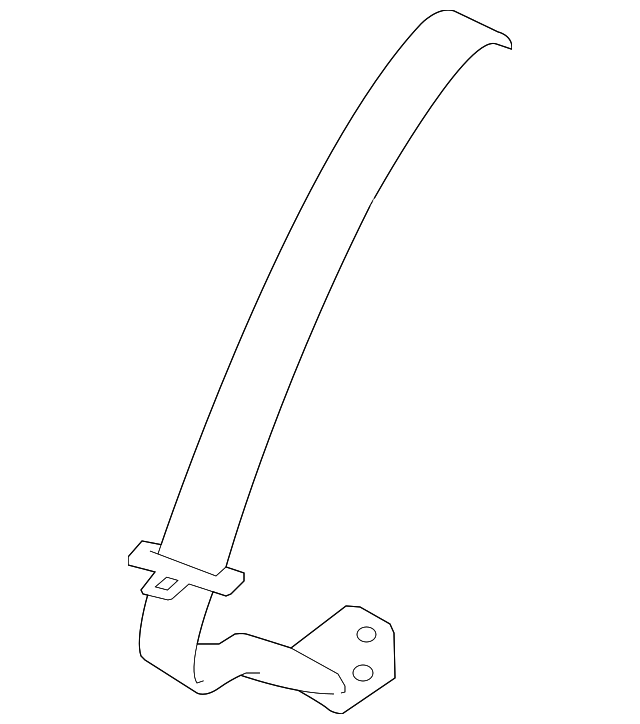 5KJ721DVAC Деталь CENTER SEAT BELT
