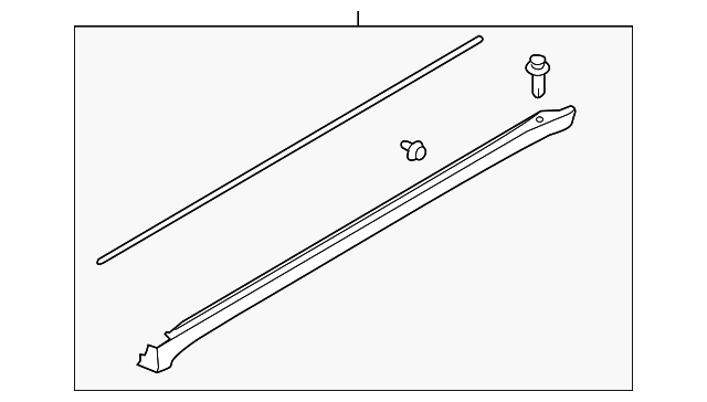 91112SA390 Деталь ROCKER MOLDING, LEFT