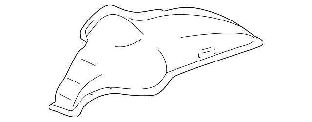 58519-35050-B0 Деталь WHEELHOUSE TRIM, RIGHT
