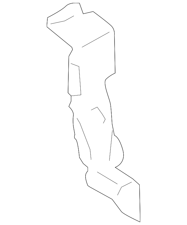 51689AG00A9P Деталь GUSSET, RIGHT