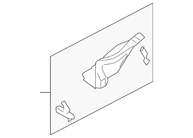 51609AG01C9P Деталь FRONT PANEL, LEFT