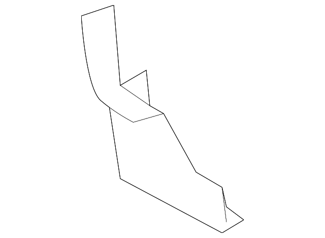 51686AG14A9P Деталь REINFORCEMENT, RIGHT