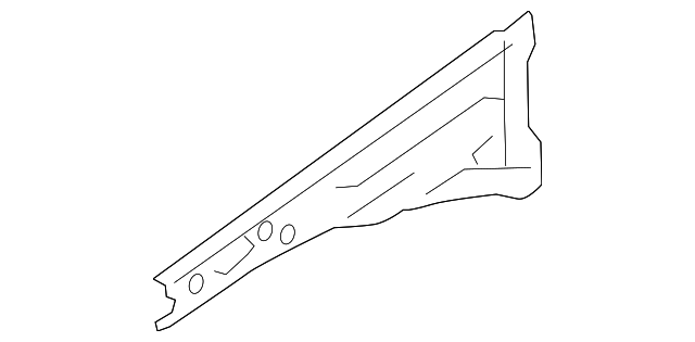 51021AG04B9P Деталь UPPER REINF, RIGHT