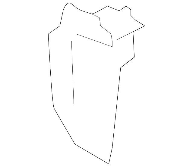 51689AG01A9P Деталь GUSSET, LEFT
