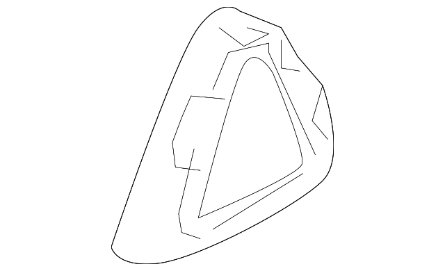 FE87-88-1M9 Деталь BEZEL, RIGHT