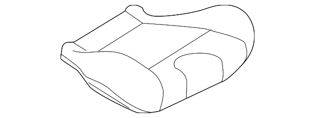 F15188110C02 Деталь SEAT CUSHION, RIGHT