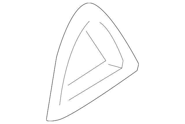 F151-88-1L9A Деталь BEZEL, LEFT