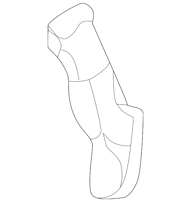 10282844 Деталь FLOOR DUCT, RIGHT
