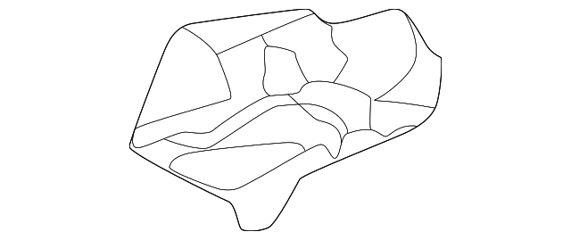 10282421 Деталь FLOOR DUCT, RIGHT