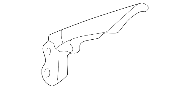 10229417 Деталь DEFROSTER DUCT, LEFT