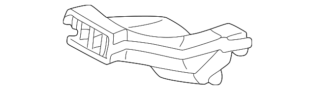10293194 Деталь FLOOR DUCT, LEFT
