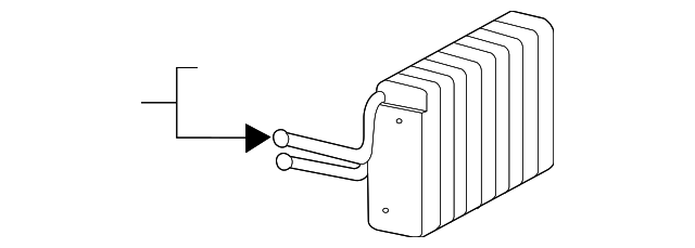 230-830-00-58 Деталь EVAPORATOR CORE
