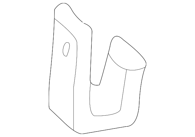 84765-39500 Деталь LOWER TRIM PANEL BRACKET
