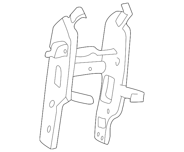 84730-39000 Деталь CENTER PANEL BRACKET