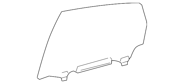 68103-47051 DOOR GLASS, RIGHT