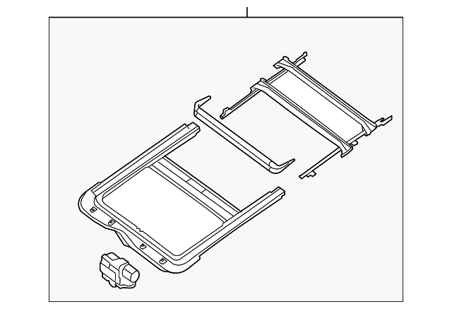 91306-JB11A Деталь SUNROOF FRAME