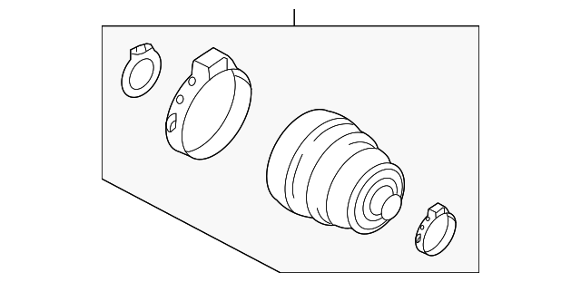 68263498AA Деталь OUTER BOOT, RIGHT