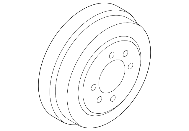 43206-EL00A Деталь BRAKE DRUM, RIGHT