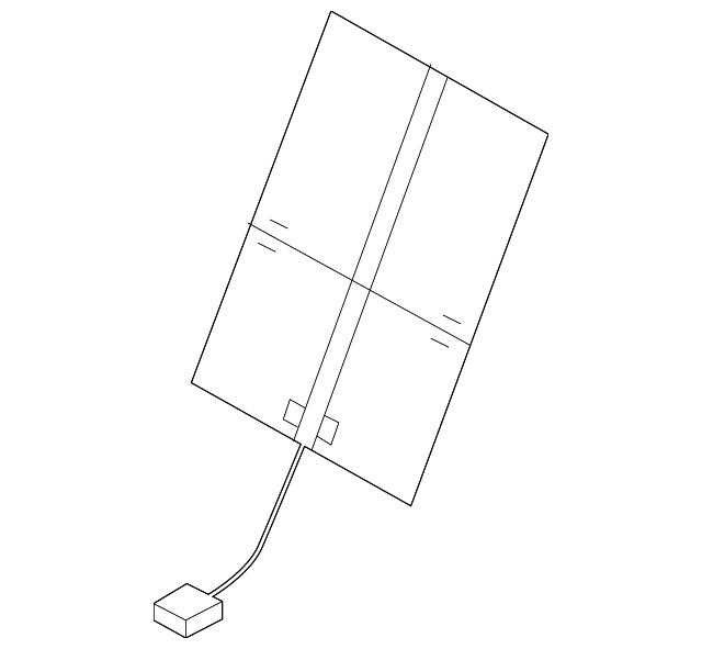 8K0-963-557-E SEAT BACK HEATER, LEFT