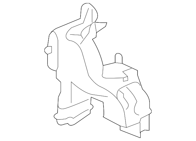 72127AL03A Деталь INNER DUCT, RIGHT