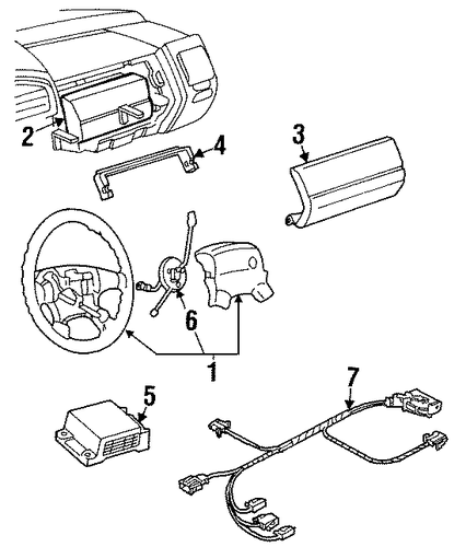 Jetta AIR BAG COMPONENTS
