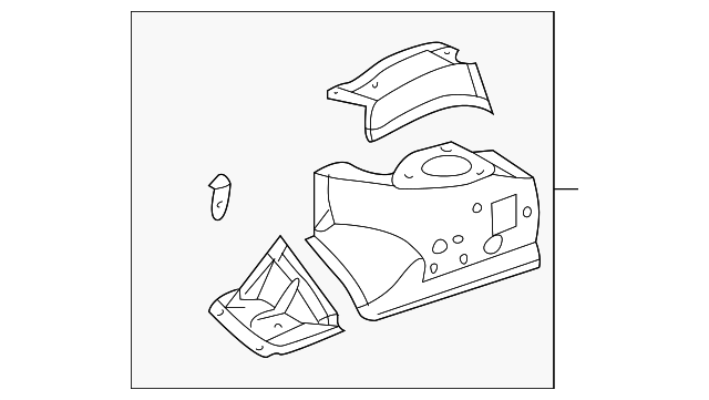 53702-17900 Деталь APRON ASSY, LEFT