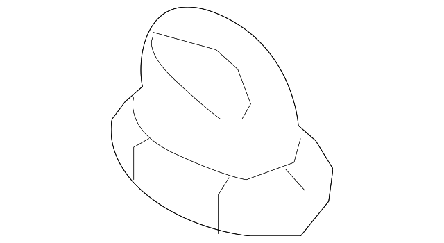 51-16-7-055-865 Деталь SIDE COVER RETAINER, LEFT