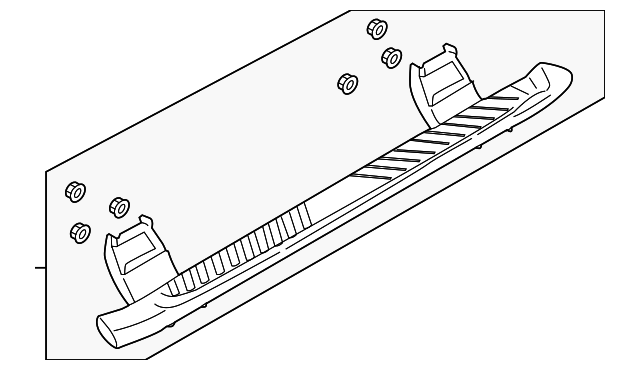 FL3Z-16450-FB Деталь RUNNING BOARD