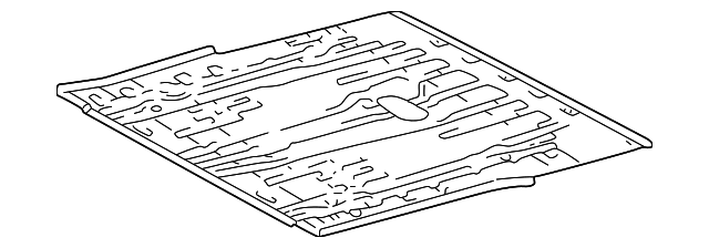58311-35040 Деталь REAR FLOOR PAN