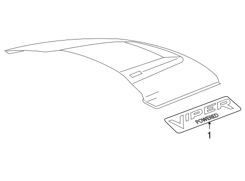 Ram 1500 EXTERIOR TRIM - HOOD