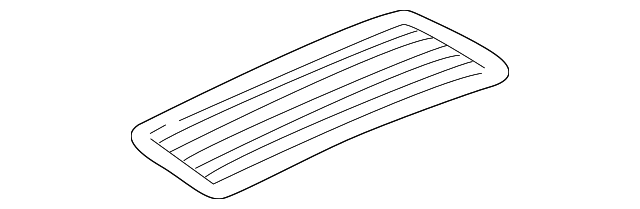 15039948 Деталь DEFROSTER GRILLE