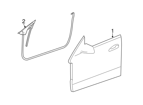 E550 DOOR & COMPONENTS
